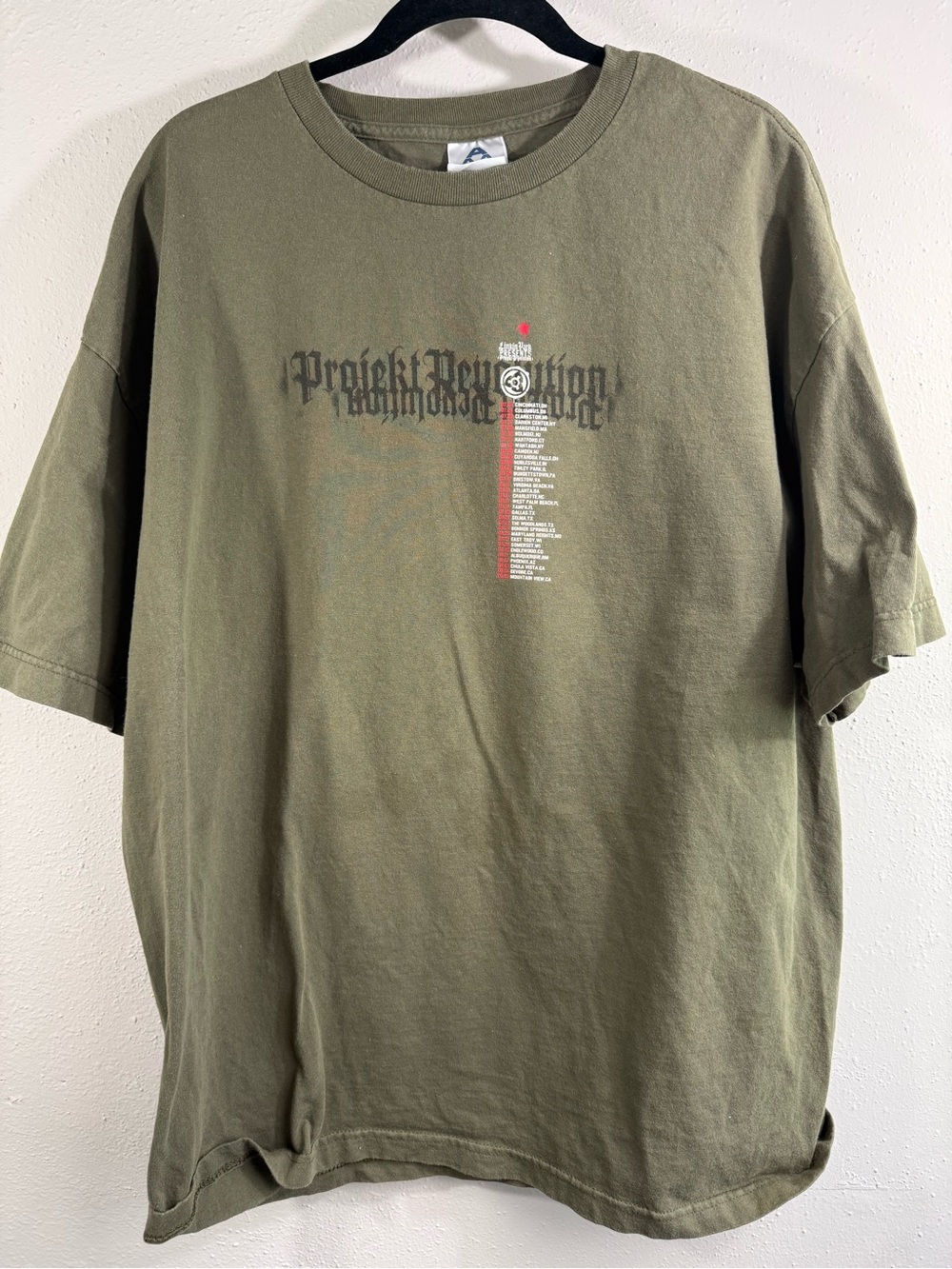 Linkin park projekt revolution tour T-shirt vintage